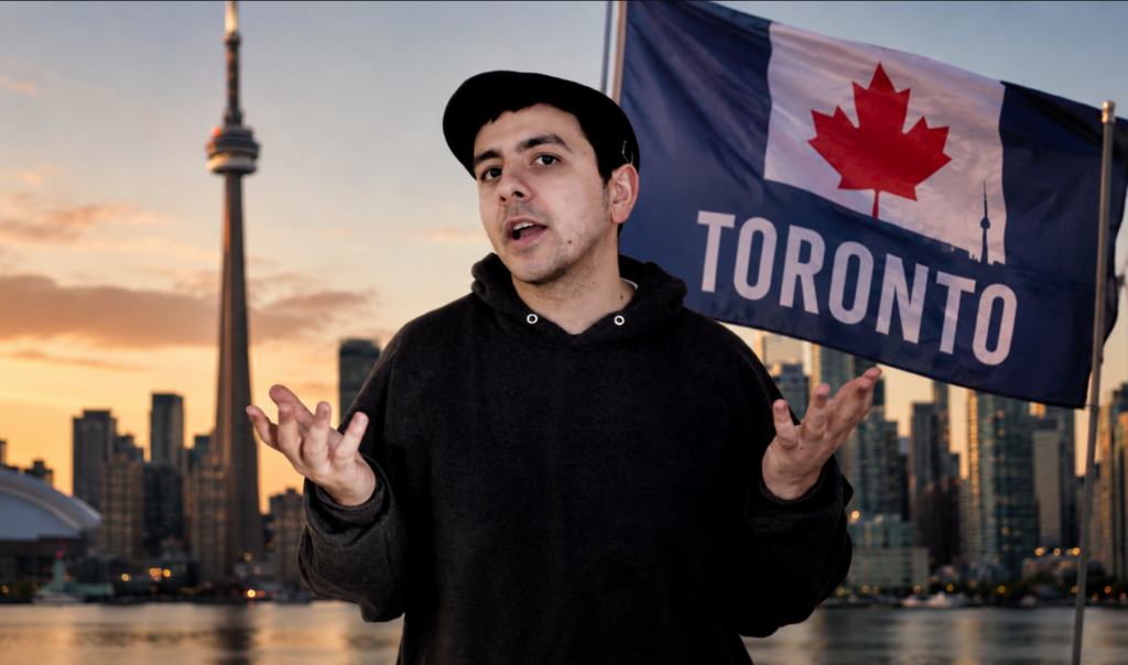5 artistas de Toronto que debes seguir de cerca en 2026 Dark Joseph Ravine, un artista originario de Toronto.